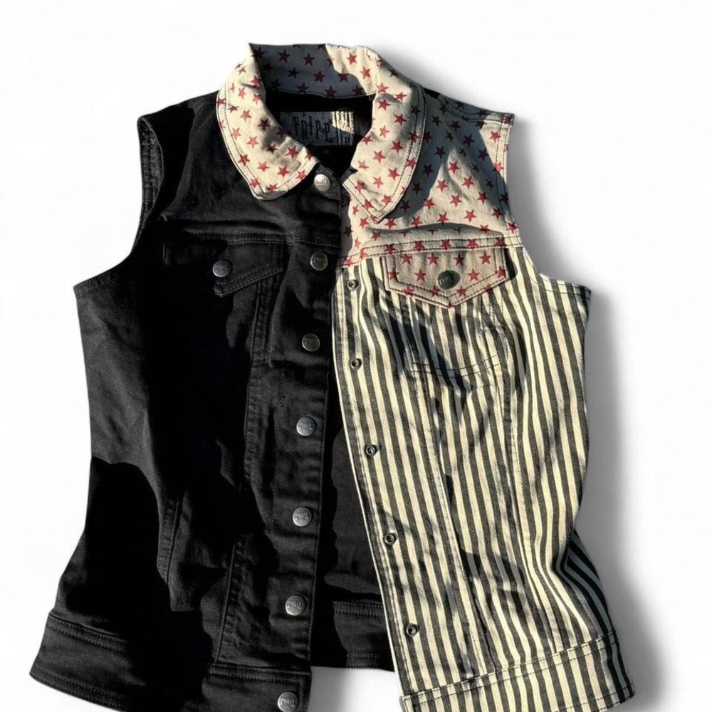 Tripp NYC denim‎ vest